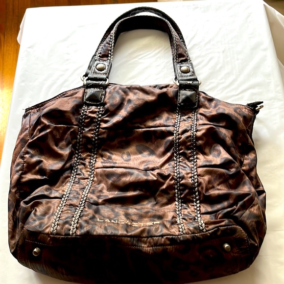 Authentic Lancaster designed brown shoulder bag . - Picture 16 of 16